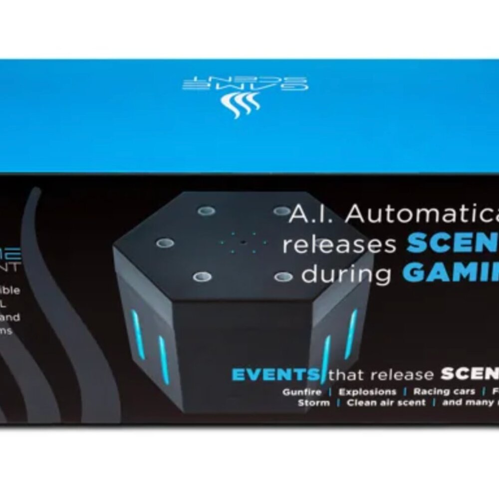 GameScent AI Scent Machine for Gaming - Compatible with All Platforms & Games